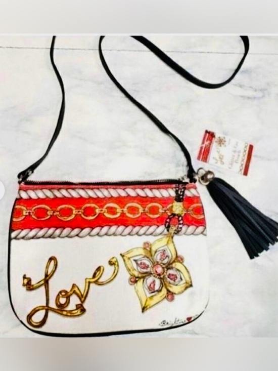 Brighton Handbags - Brighton " Glitter & Go" Limited Edition 2017 Canvas Crossbody Style Purse - NWT